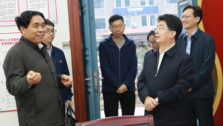 許昌市檢察院黨組書(shū)記、檢察長(zhǎng)趙藝林到禹州市開(kāi)展&ldquo;四下基層&rdquo;調(diào)研走訪(fǎng)